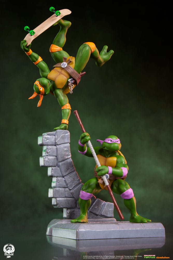 Teenage Mutant Ninja Turtles PVC-figur 4-pack, 20 cm hög