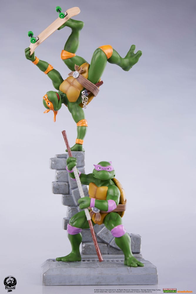 Teenage Mutant Ninja Turtles PVC-figur 4-pack, 20 cm hög