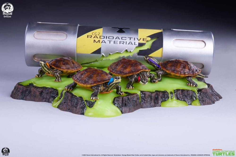 Teenage Mutant Ninja Turtles Diorama Figur 1/1 Origins 13 cm Premium Collectibles Studio