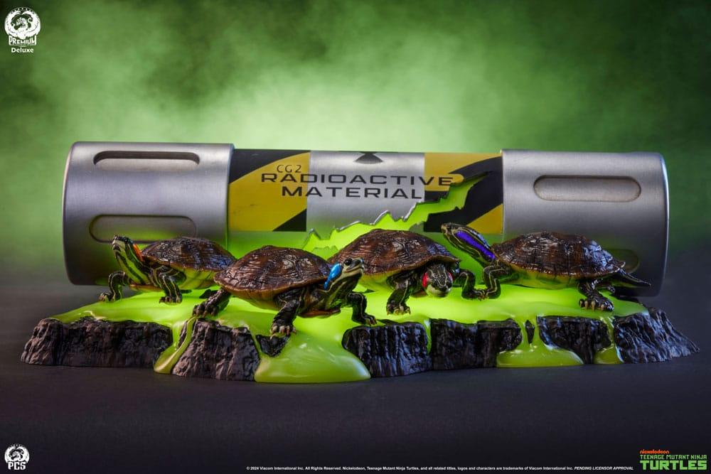 Teenage Mutant Ninja Turtles Diorama Figur 1/1 Origins 13 cm Premium Collectibles Studio
