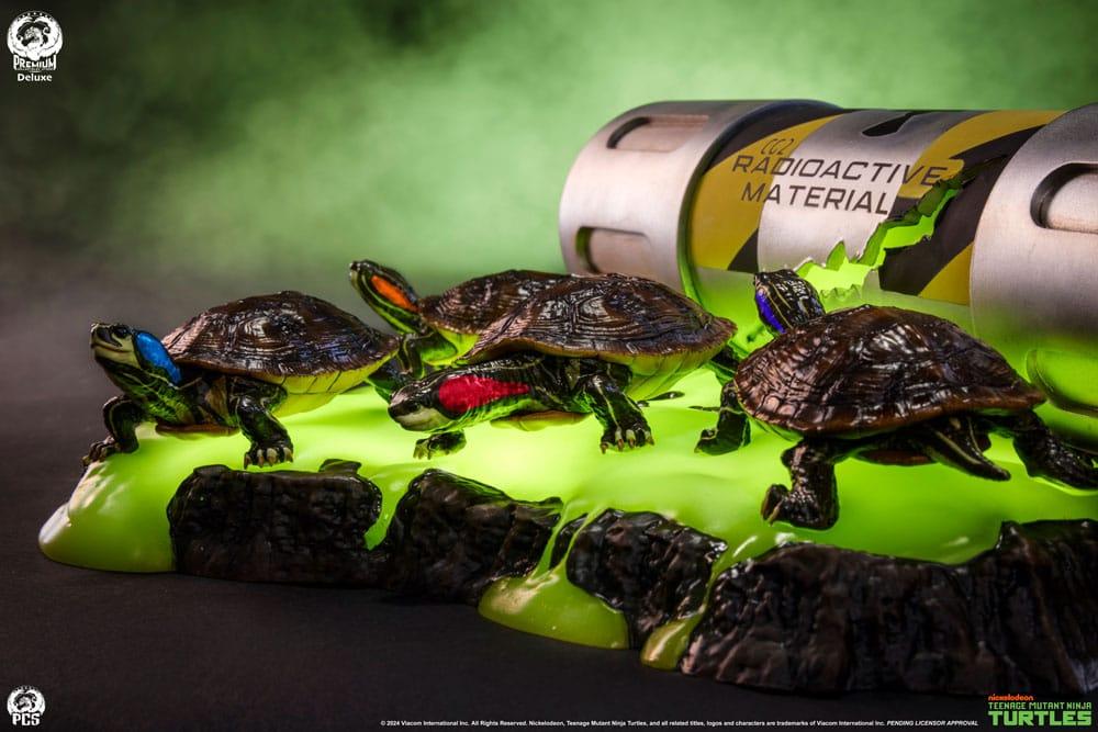 Teenage Mutant Ninja Turtles Diorama Figur 1/1 Origins 13 cm Premium Collectibles Studio