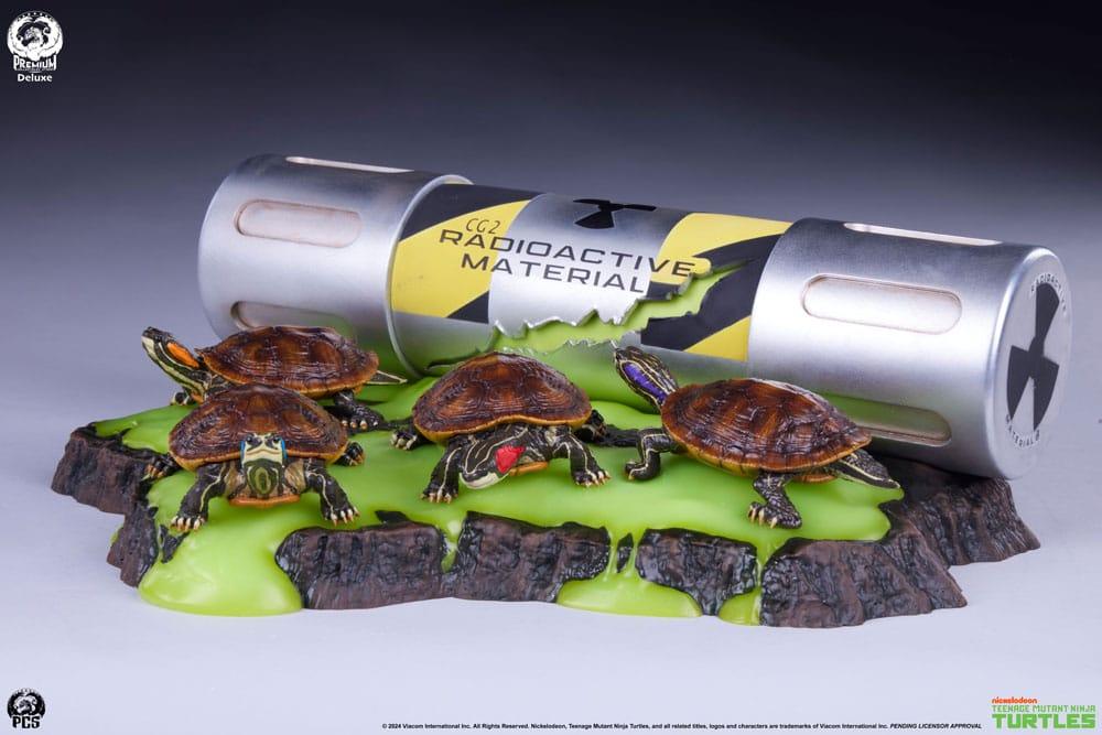 Teenage Mutant Ninja Turtles Diorama Figur 1/1 Origins 13 cm Premium Collectibles Studio