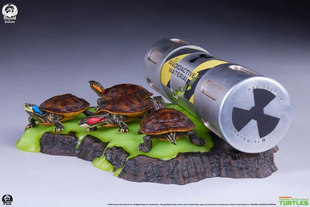 Teenage Mutant Ninja Turtles Diorama Figur 1/1 Origins 13 cm Premium Collectibles Studio