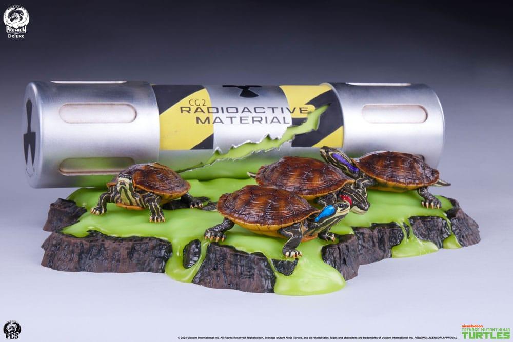 Teenage Mutant Ninja Turtles Diorama Figur 1/1 Origins 13 cm Premium Collectibles Studio