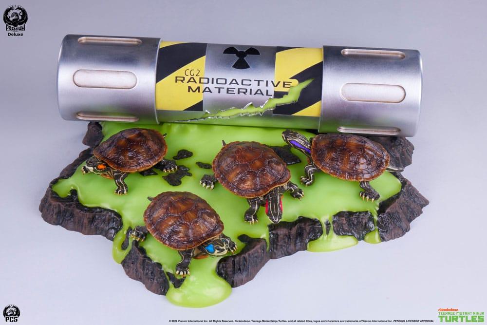 Teenage Mutant Ninja Turtles Diorama Figur 1/1 Origins 13 cm Premium Collectibles Studio