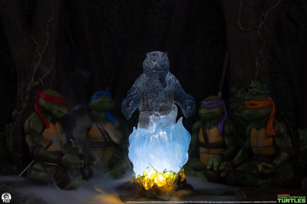 Teenage Mutant Ninja Turtles (Movie Moments) Mini Scale Diorama Splinter's Spirit 36 cm