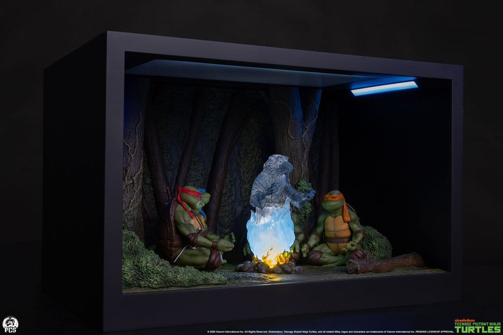 Teenage Mutant Ninja Turtles (Movie Moments) Mini Scale Diorama Splinter's Spirit 36 cm