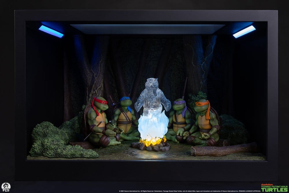 Teenage Mutant Ninja Turtles (Movie Moments) Mini Scale Diorama Splinter's Spirit 36 cm