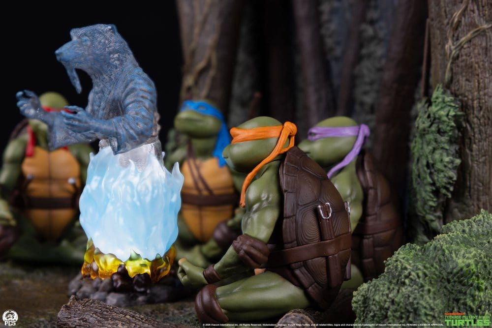 Teenage Mutant Ninja Turtles (Movie Moments) Mini Scale Diorama Splinter's Spirit 36 cm