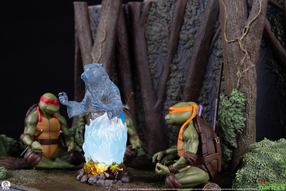 Teenage Mutant Ninja Turtles (Movie Moments) Mini Scale Diorama Splinter's Spirit 36 cm