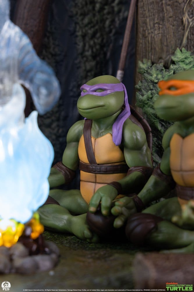 Teenage Mutant Ninja Turtles (Movie Moments) Mini Scale Diorama Splinter's Spirit 36 cm