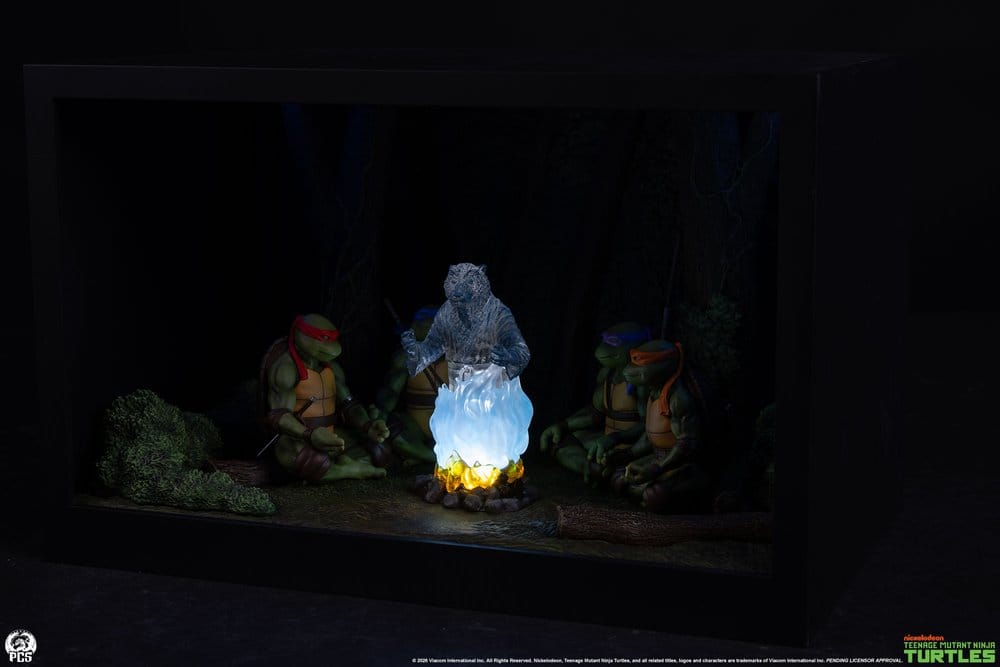 Teenage Mutant Ninja Turtles (Movie Moments) Mini Scale Diorama Splinter's Spirit 36 cm