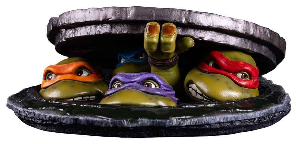 Teenage Mutant Ninja Turtles Bordmodell 1/4 Skala Underjorden 11 cm