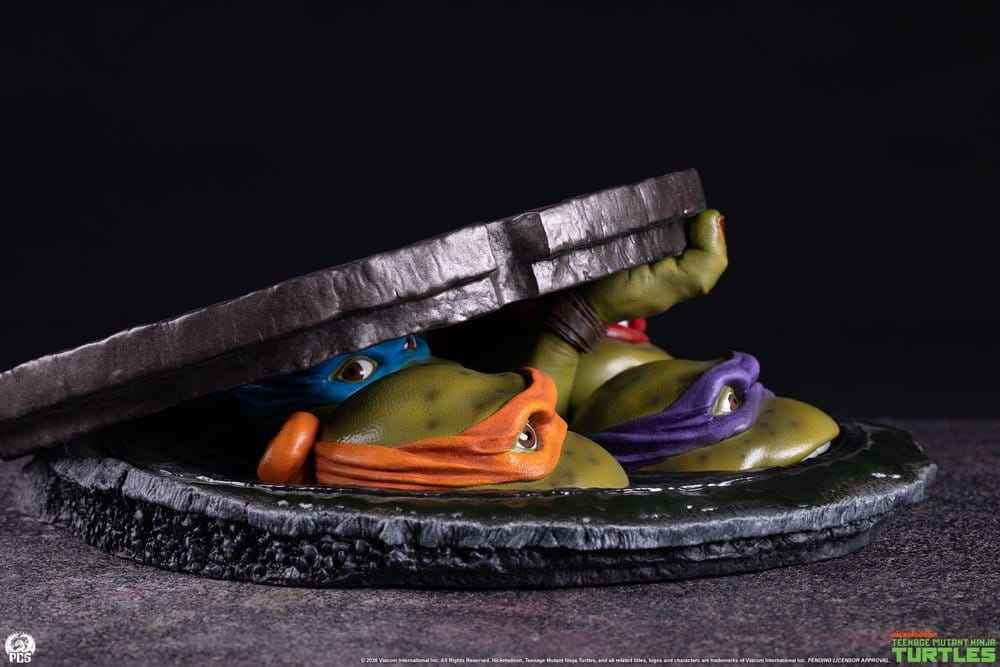 Teenage Mutant Ninja Turtles Bordmodell 1/4 Skala Underjorden 11 cm