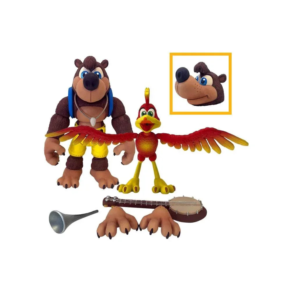 Banjo-Kazooie Action Figur 2-Pack - Banjo & Kazooie 27 cm Premium DNA Toys