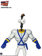 Earthworm Jim Tillbehörspaket Våg 1: Maskkropp & Jim Huvuden Premium DNA Toys