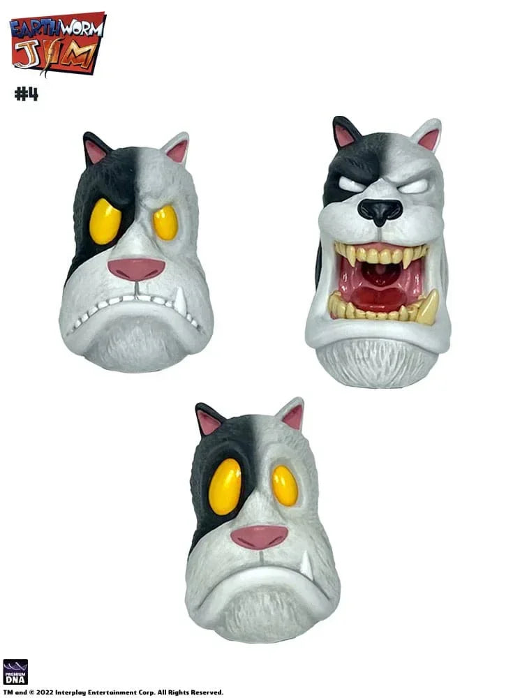 Earthworm Jim Action Figur Wave 1: Bob the Killer Goldfish & #4 15 cm - Nerdbutiken