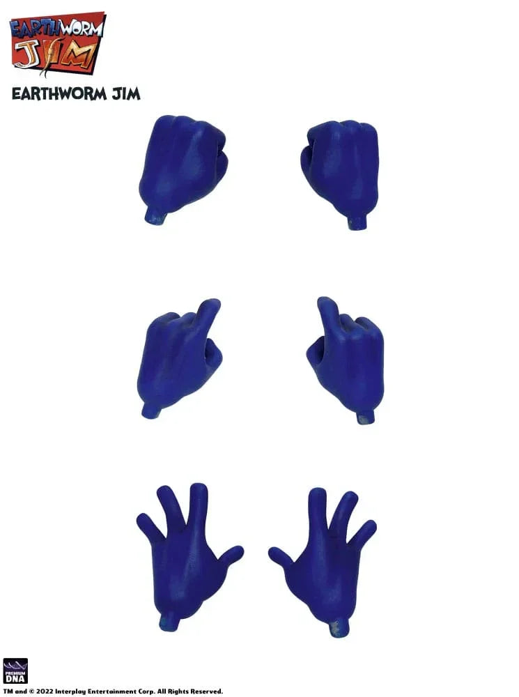Earthworm Jim Action Figur Wave 1: Earthworm Jim & Snot 15 cm Premium DNA Toys
