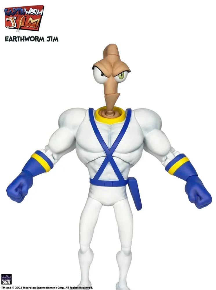 Earthworm Jim Action Figur Wave 1: Earthworm Jim & Snot 15 cm Premium DNA Toys