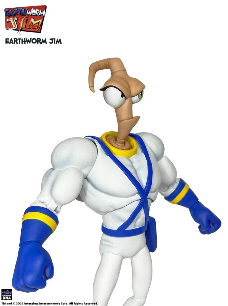 Earthworm Jim Action Figur Wave 1: Earthworm Jim & Snot 15 cm Premium DNA Toys