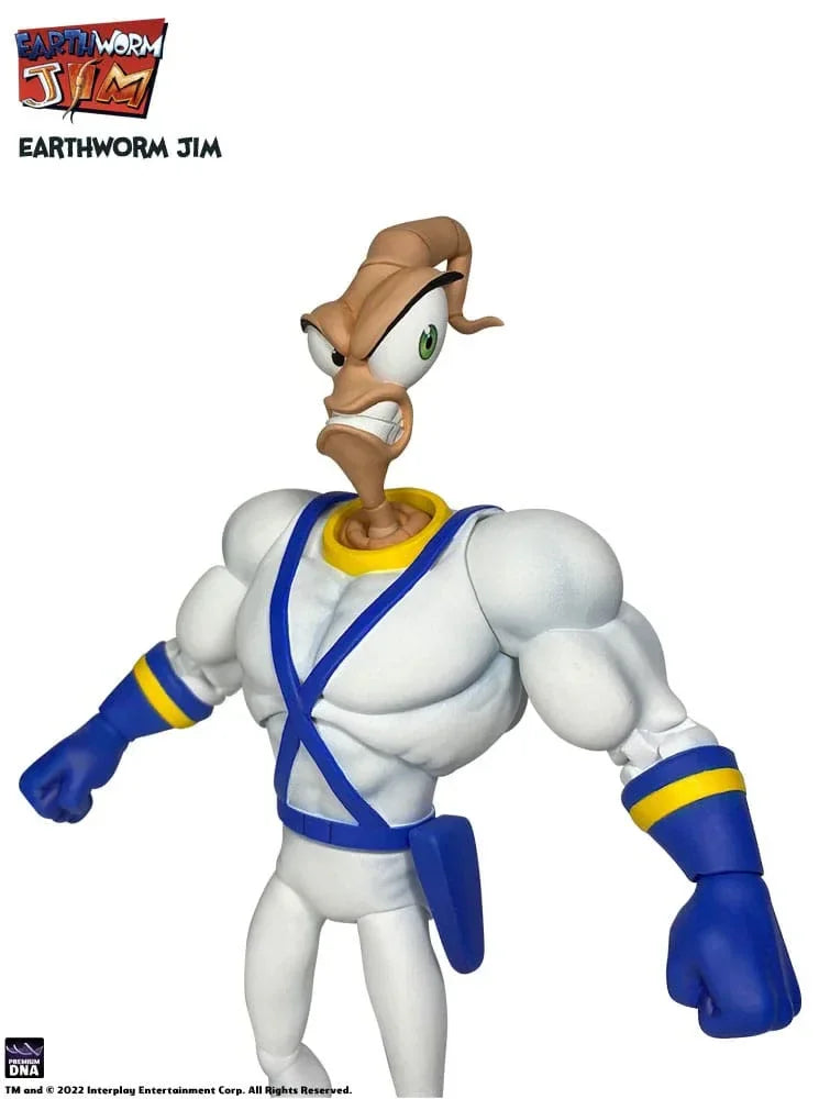 Earthworm Jim Action Figur Wave 1: Earthworm Jim & Snot 15 cm Premium DNA Toys