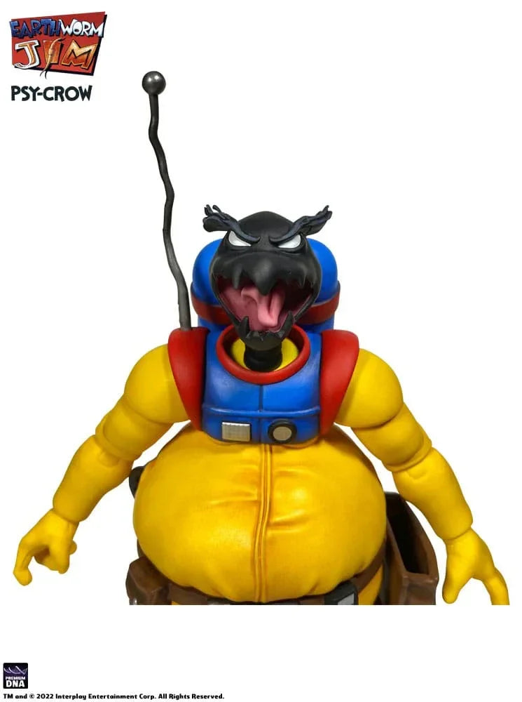 Earthworm Jim Actionfigur Wave 1: Psy-Crow 15 cm Premium DNA Toys