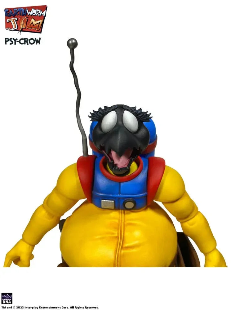 Earthworm Jim Actionfigur Wave 1: Psy-Crow 15 cm Premium DNA Toys