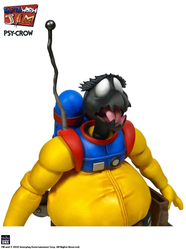 Earthworm Jim Actionfigur Wave 1: Psy-Crow 15 cm Premium DNA Toys