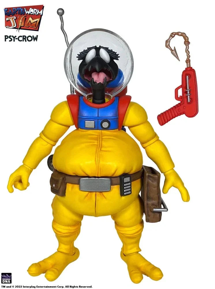Earthworm Jim Actionfigur Wave 1: Psy-Crow 15 cm Premium DNA Toys