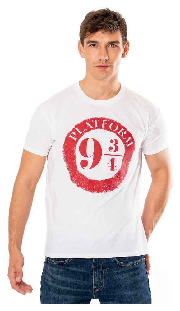 Harry Potter T-shirt Plattform 9 3/4 Upphöjd Tryckstorlek L
