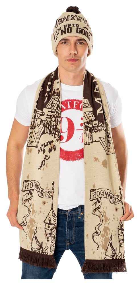 Harry Potter Halsduk Marauders Map i Lång Längd