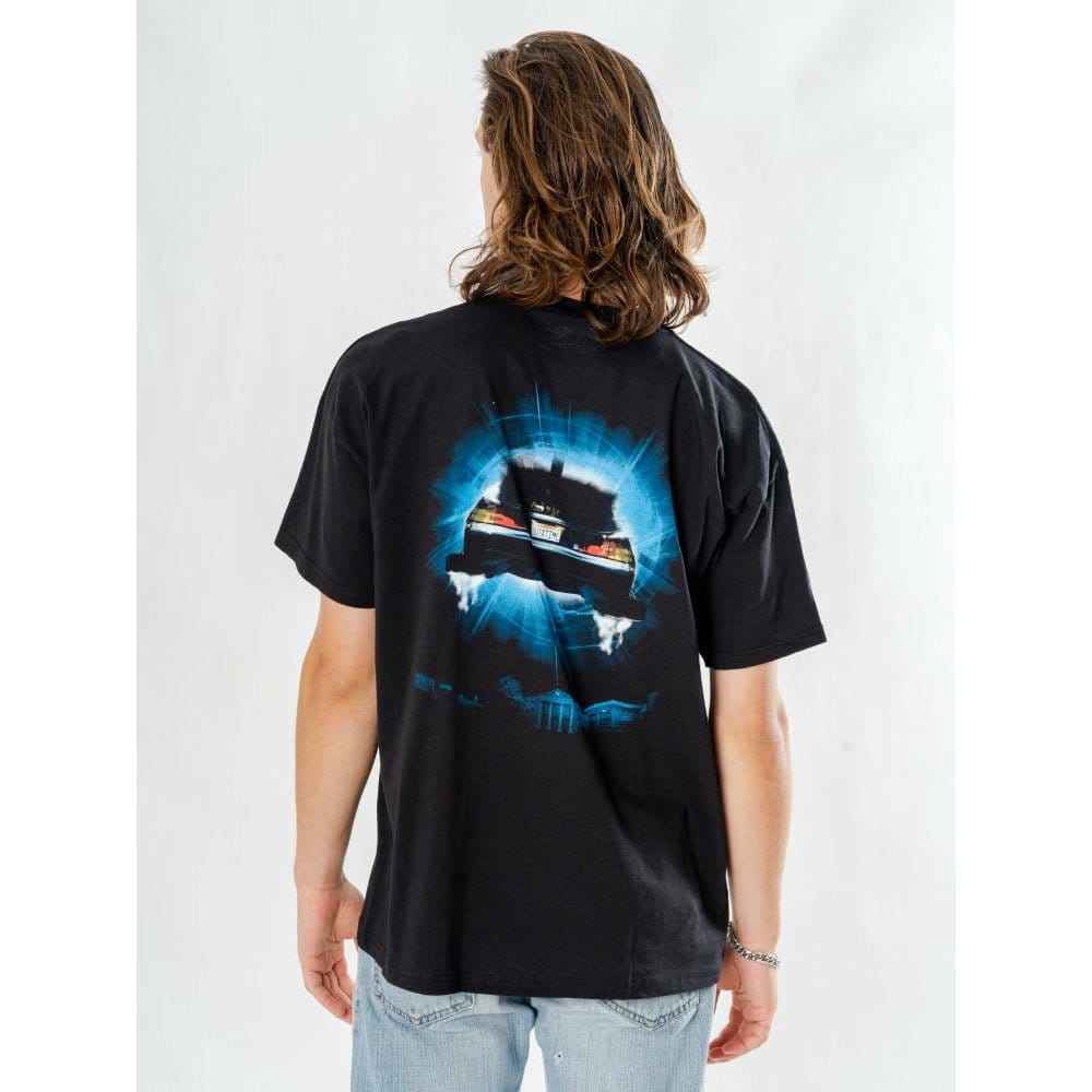 Back to the Future T-shirt Delorean Reverse Storlek S