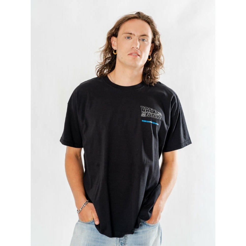 Back to the Future T-shirt Delorean Baklänges
