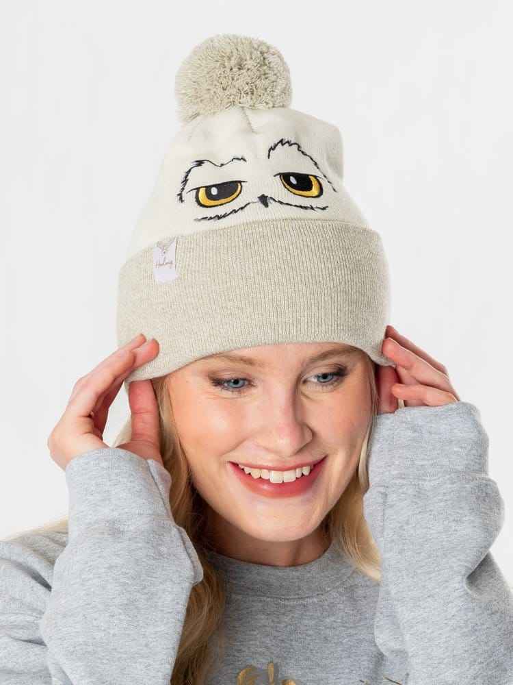 Harry Potter Mössa Hedwig – Mjuk Vintermössa med Hedwig-Motiv
