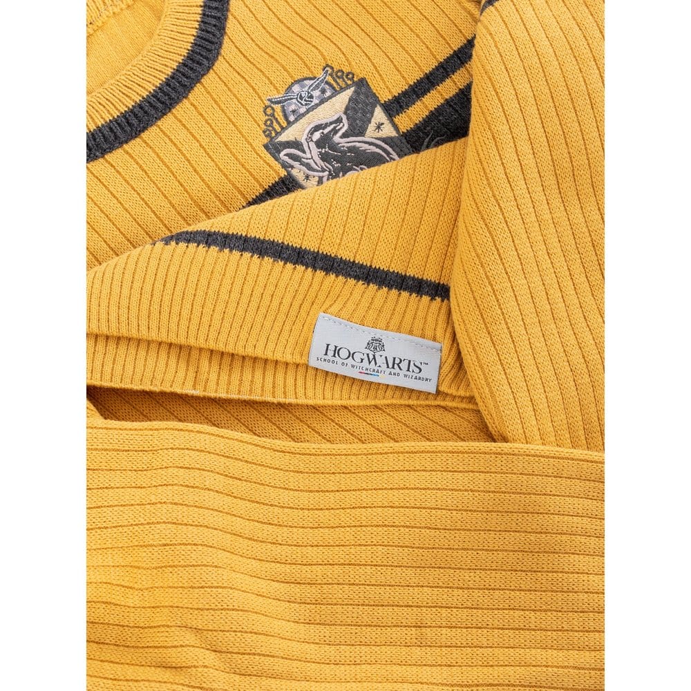 Harry Potter Kids Sweater Hufflepuff Varsity