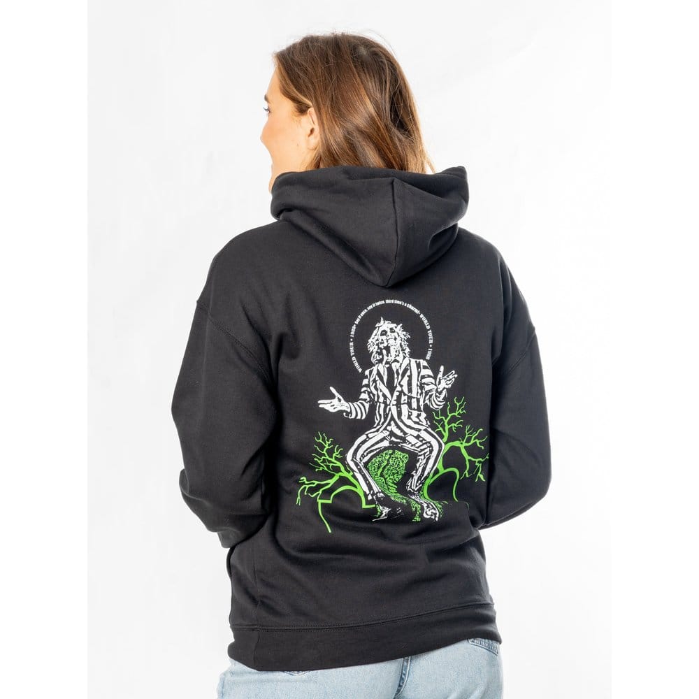Beetlejuice Hoodtröja Främre Bakre Världsturné