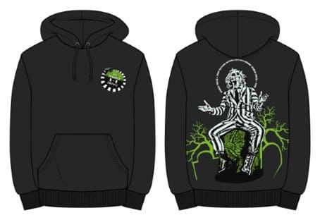 Beetlejuice Hoodtröja Främre Bakre Världsturné