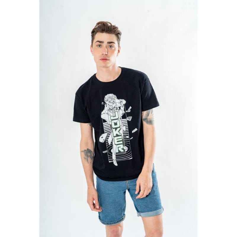 DC Comics T-shirt The Joker Jester Storlek L