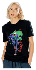 DC Comics T-shirt The Joker Anime Röd Ljus