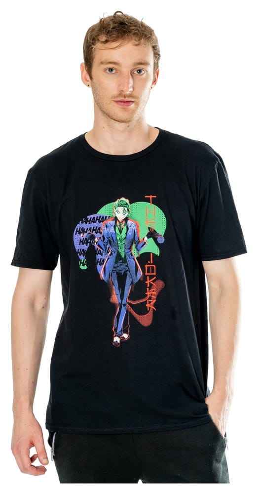 DC Comics T-shirt The Joker Anime Rött Ljus Storlek XXL