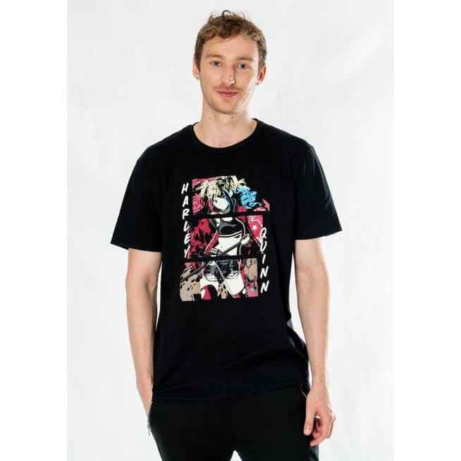 DC Comics T-shirt Harley Quinn Anime-serie Komisk Storlek M