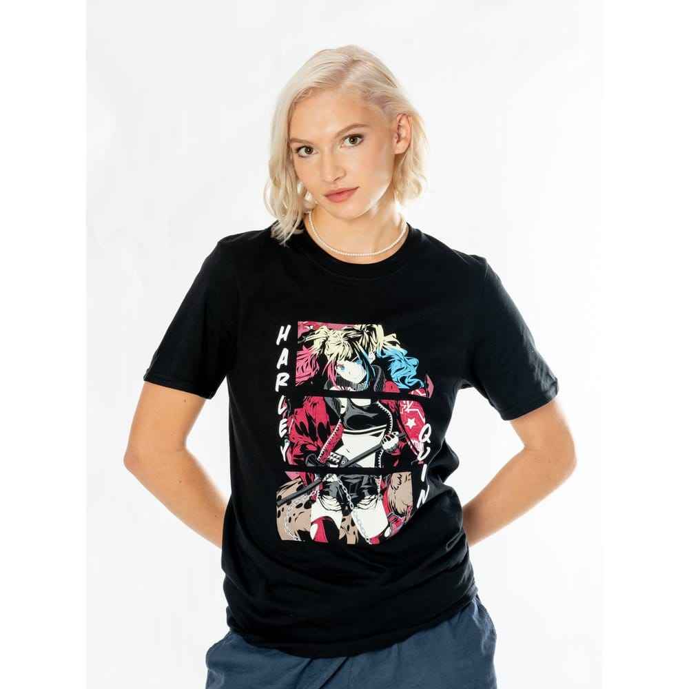 DC Comics T-shirt Harley Quinn Anime Serie Storlek XXL