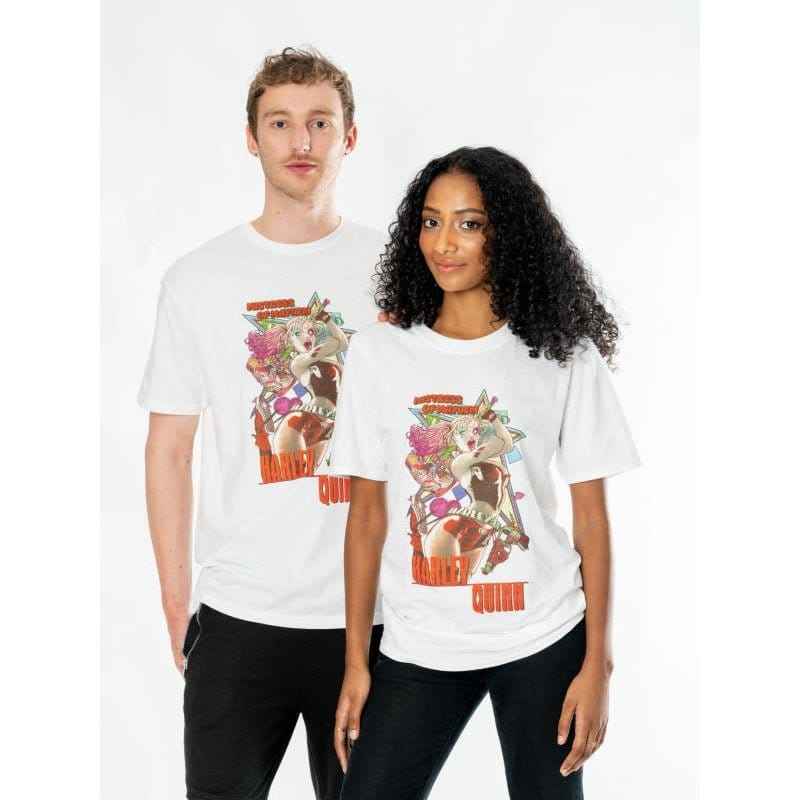 DC T-Shirt Harley Quinn Anime Mayhem Storlek L