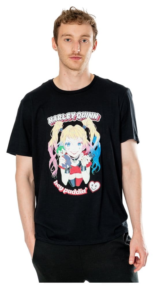 DC T-Shirt Harley Quinn Anime Puddin'