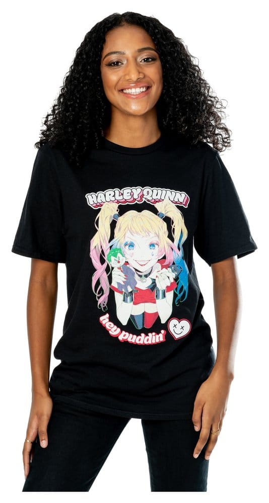DC T-Shirt Harley Quinn Anime Puddin'