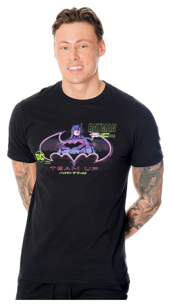 Batman T-Shirt Anime Matrix Grid