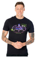 Batman T-shirt Anime Matrix Rutmönster Storlek XXL