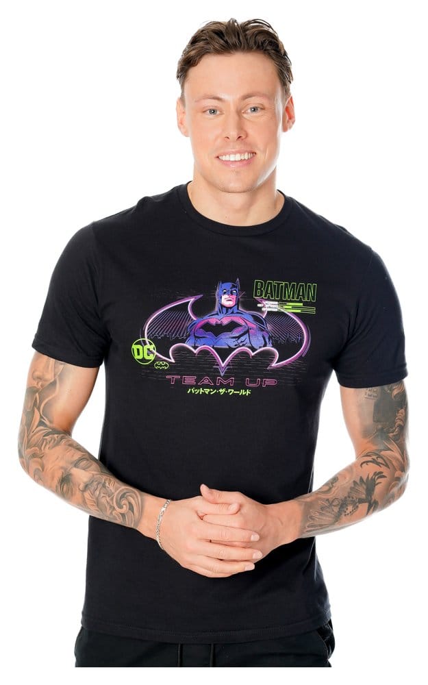 Batman T-Shirt Anime Matrix Grid