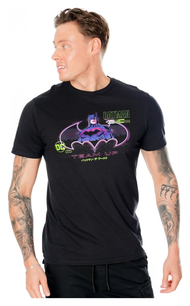 Batman T-Shirt Anime Matrix Grid