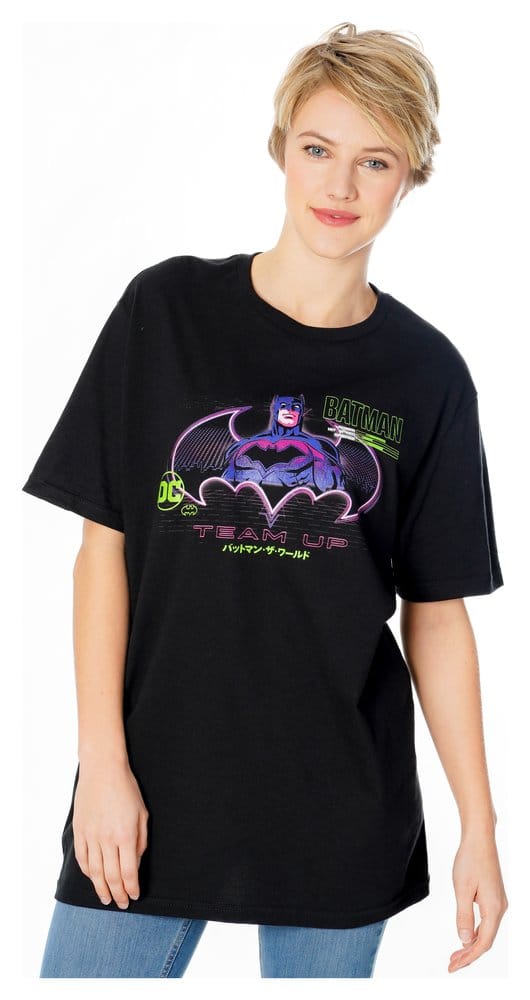 Batman T-Shirt Anime Matrix Grid